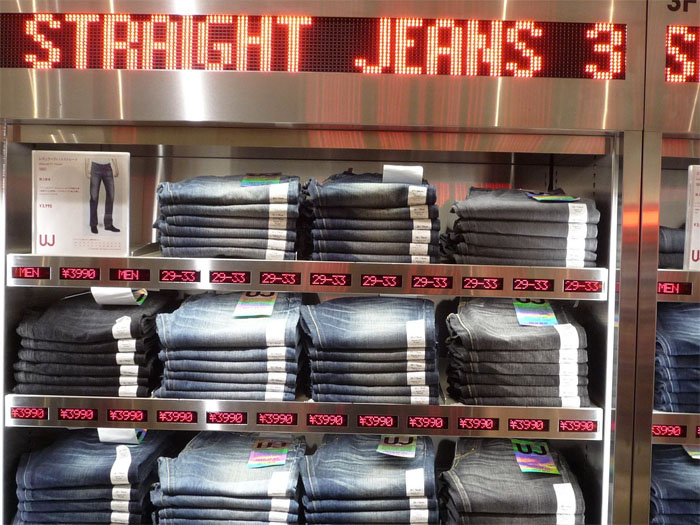 UNIQLO Jeans Spandex Fabric